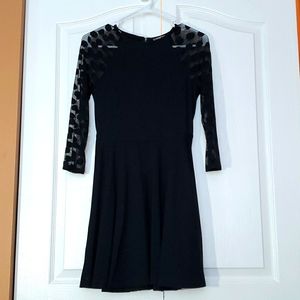 Polka Dot Long Sleeve LBD